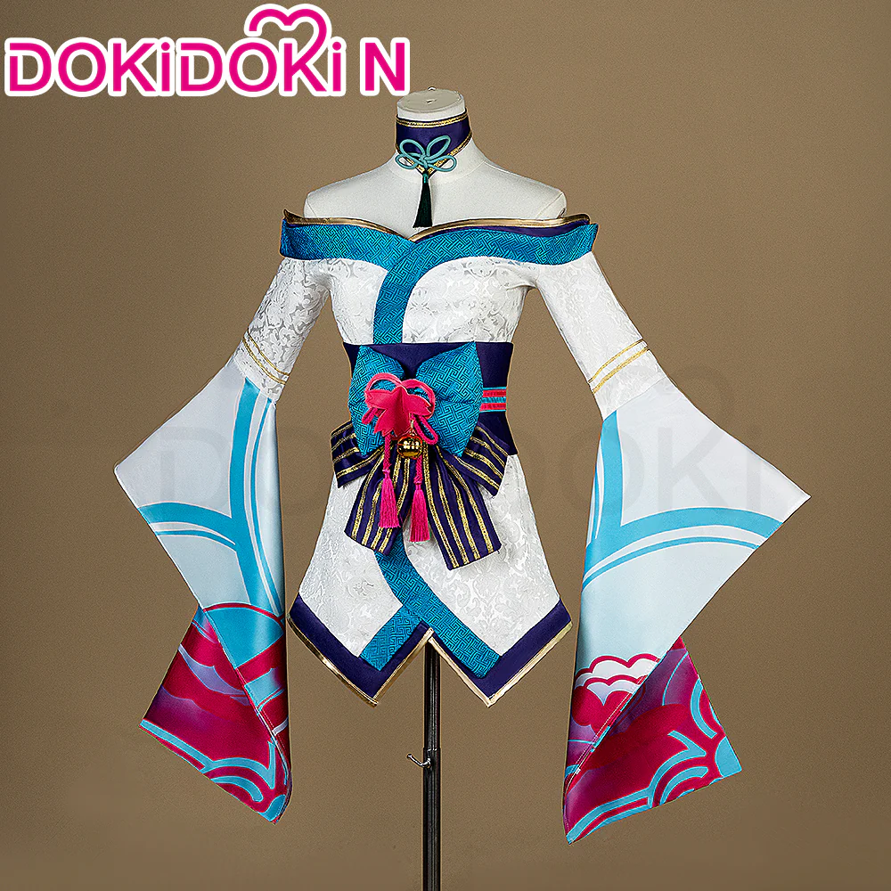 DokiDoki-N Game Cosplay The Spirit Blossom Fox Costume - Image 2