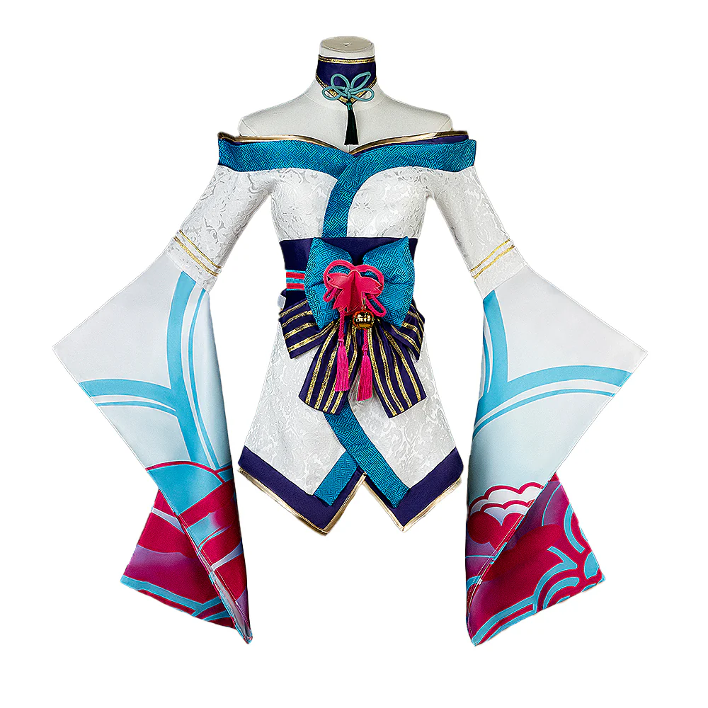DokiDoki-N Game Cosplay The Spirit Blossom Fox Costume - Image 5