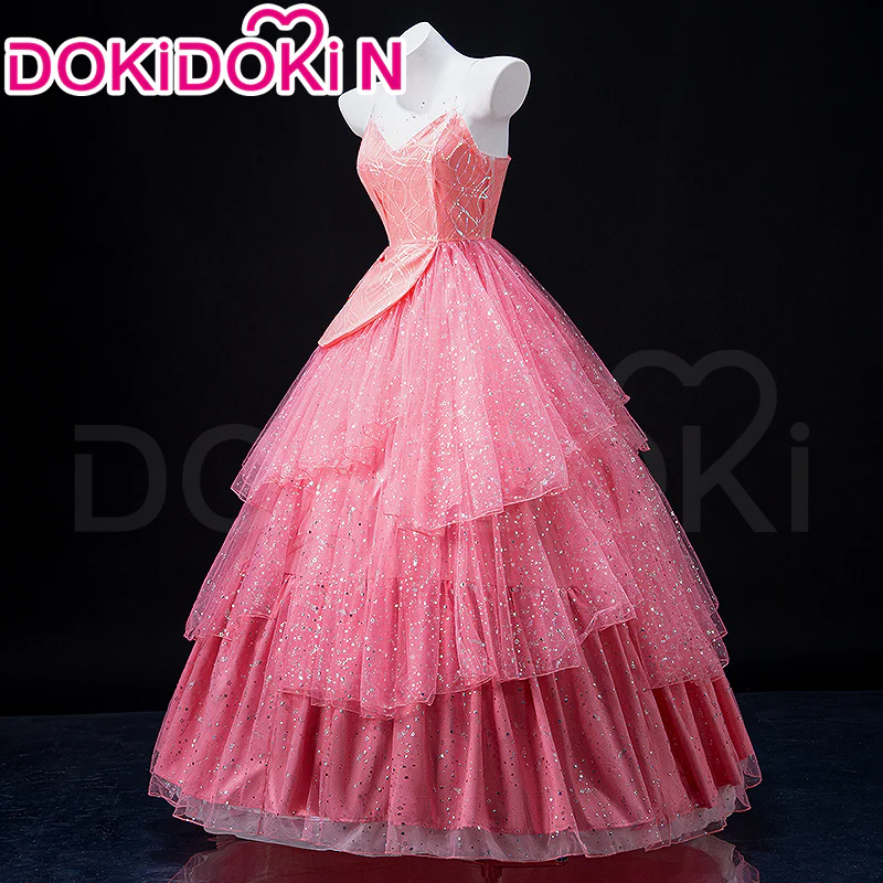 【In Stock】【Size XS-3XL】DokiDoki-N Movie Cosplay Costume Pink Bubble Dress - Image 2