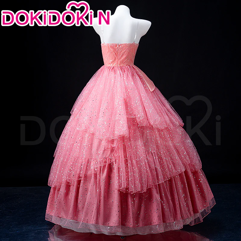 【In Stock】【Size XS-3XL】DokiDoki-N Movie Cosplay Costume Pink Bubble Dress - Image 3