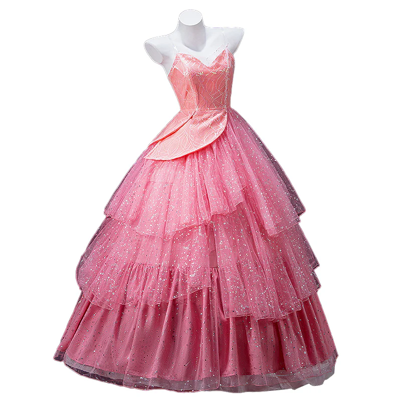 【In Stock】【Size XS-3XL】DokiDoki-N Movie Cosplay Costume Pink Bubble Dress - Image 5