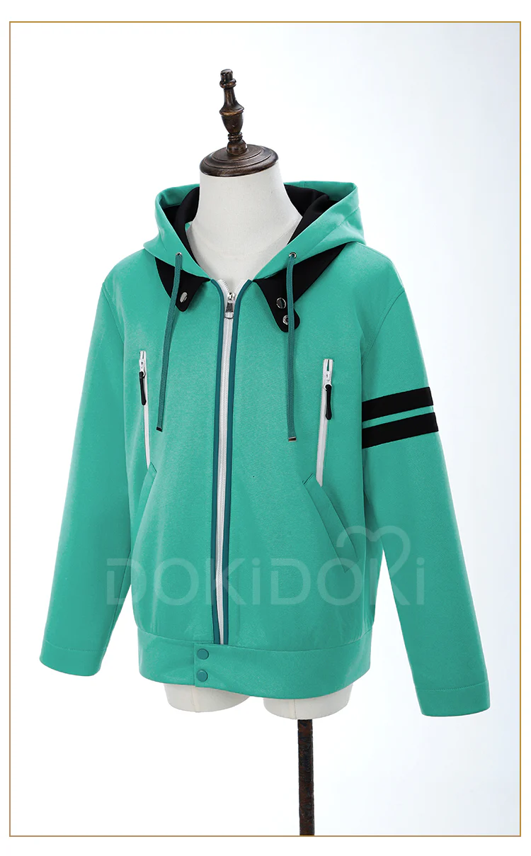 【In Stock】【Size S-2XL】DokiDoki R-Anime Cosplay Hoodie / Hardshell Jacket Casual Wear Costume Outdoor Jacket - Image 3