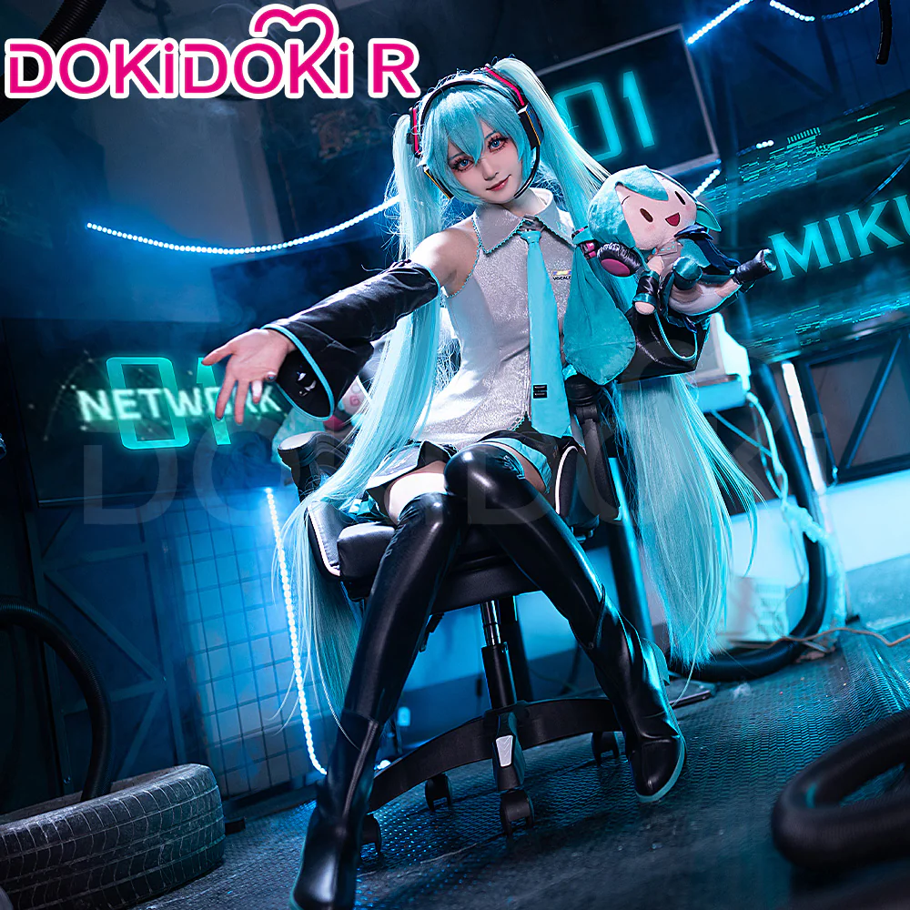 【Partially Ready For Ship】【Size S-2XL】DokiDoki-R Cosplay Costume Glowing Suit - Image 4