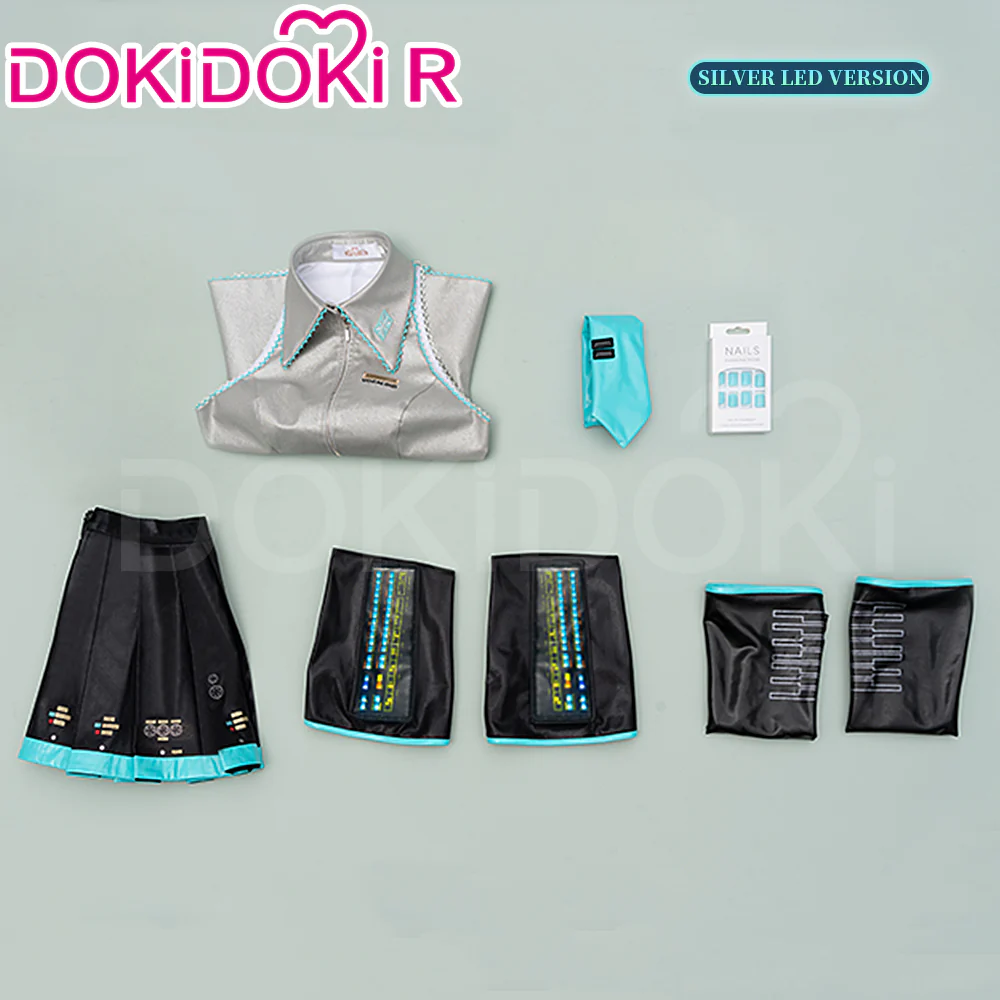 【Partially Ready For Ship】【Size S-2XL】DokiDoki-R Cosplay Costume Glowing Suit - Image 8