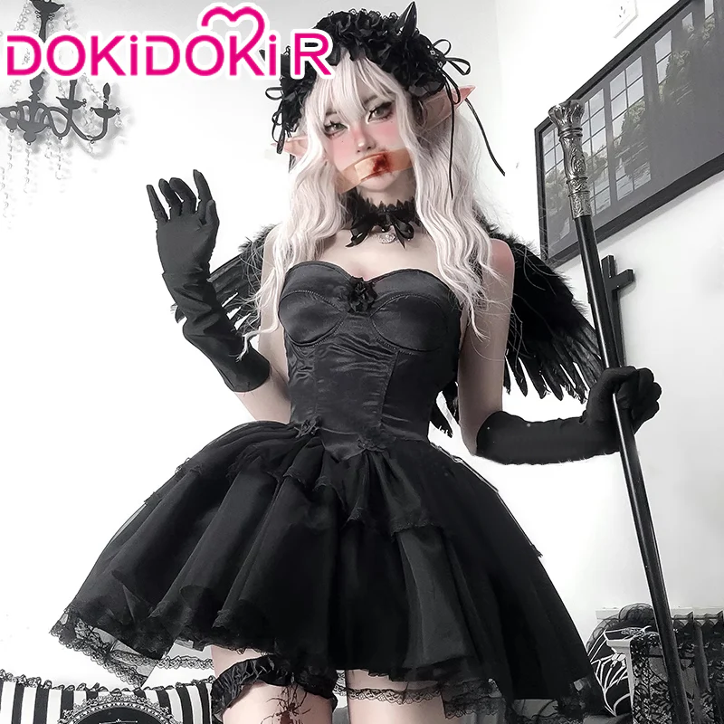 【In Stock】DokiDoki-R  Dark Angel  Costume Halloween Dress - Image 4