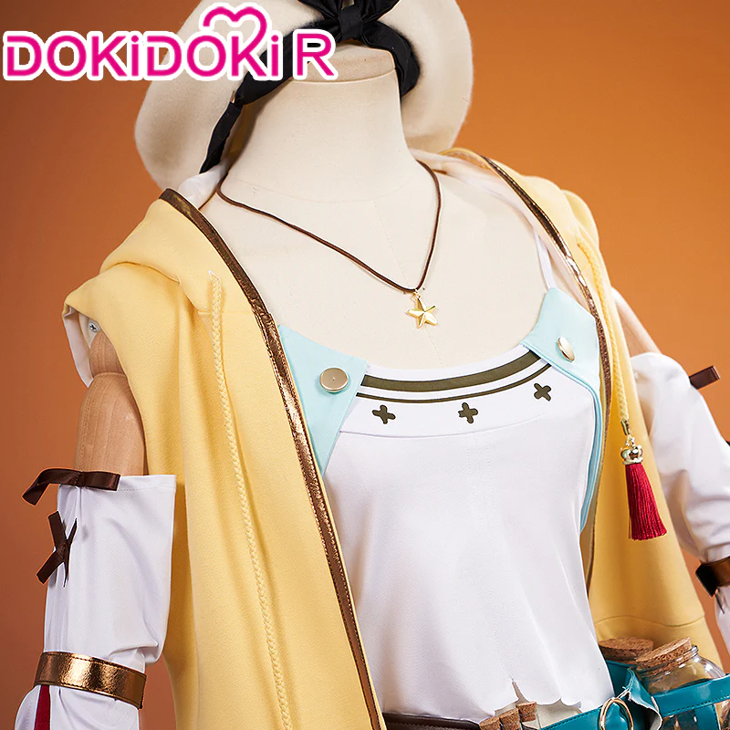 DokiDoki-R Game Atelier Ryza: Ever Darkness & the Secret Hideout Cosplay Reisalin Stout Cosplay Costume - Image 4