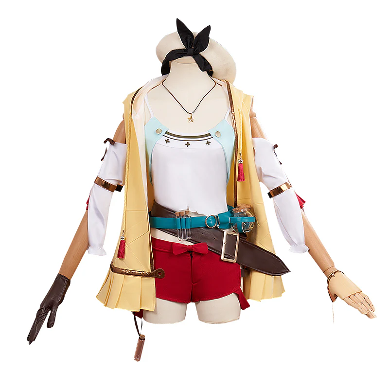 DokiDoki-R Game Atelier Ryza: Ever Darkness & the Secret Hideout Cosplay Reisalin Stout Cosplay Costume - Image 5