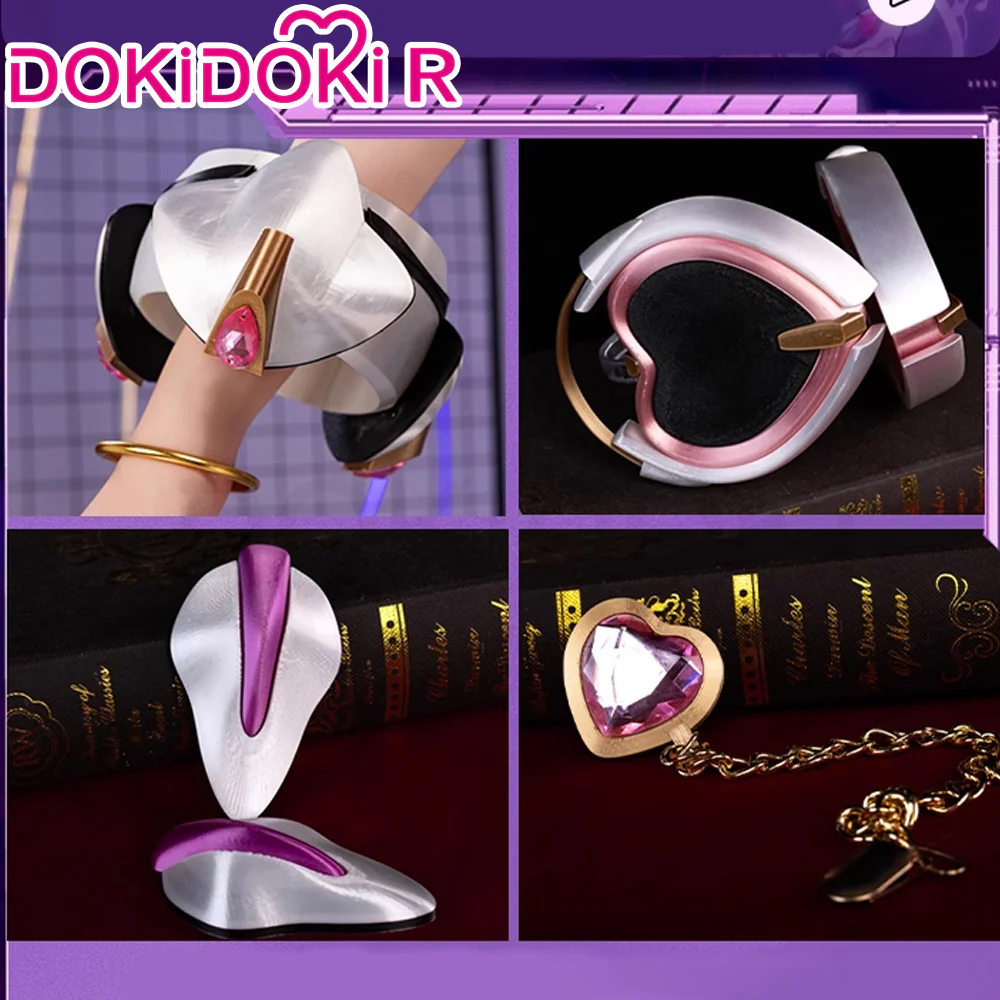 【In Stock】DokiDoki-R Game Cosplay Costume Pink Girl Group - Image 6