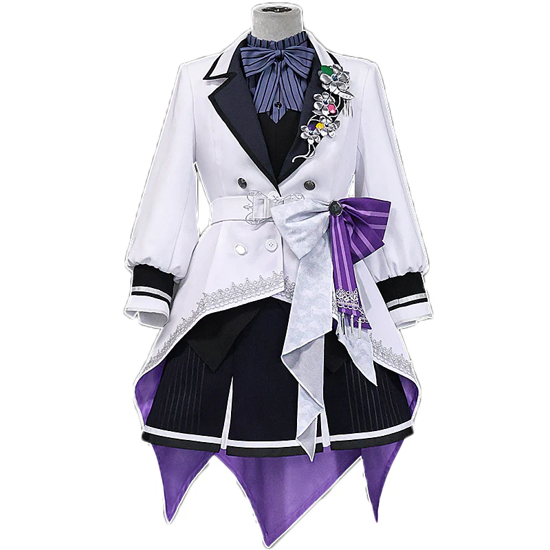 【Ready For Ship】【Last Batch】【Size S-2XL】DokiDoki-R Game WONDERLAND Cosplay Tenmma Tsukkasa / Kamiishiro Ruii / Otorii Emmu / Kusanagii Nenne Costume What Sort of Ending Are You Wishing For? - Image 8