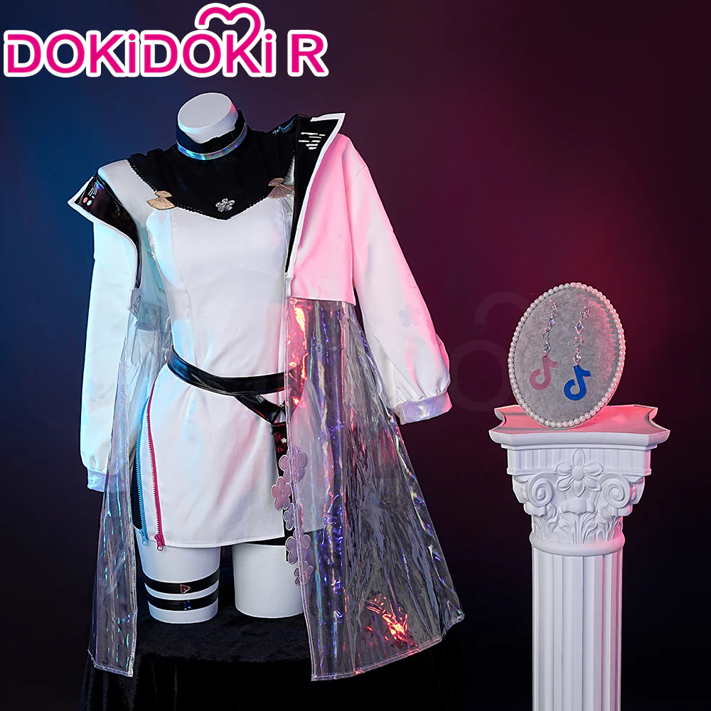 【In Stock】DokiDoki-R Game Genshin Impact X TikTok Cosplay Yae Miko Cosplay Costume - Image 3