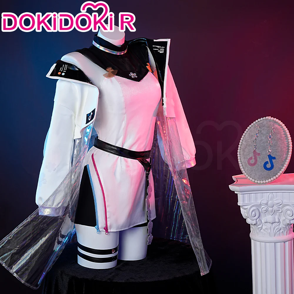 【In Stock】DokiDoki-R Game Genshin Impact X TikTok Cosplay Yae Miko Cosplay Costume - Image 4