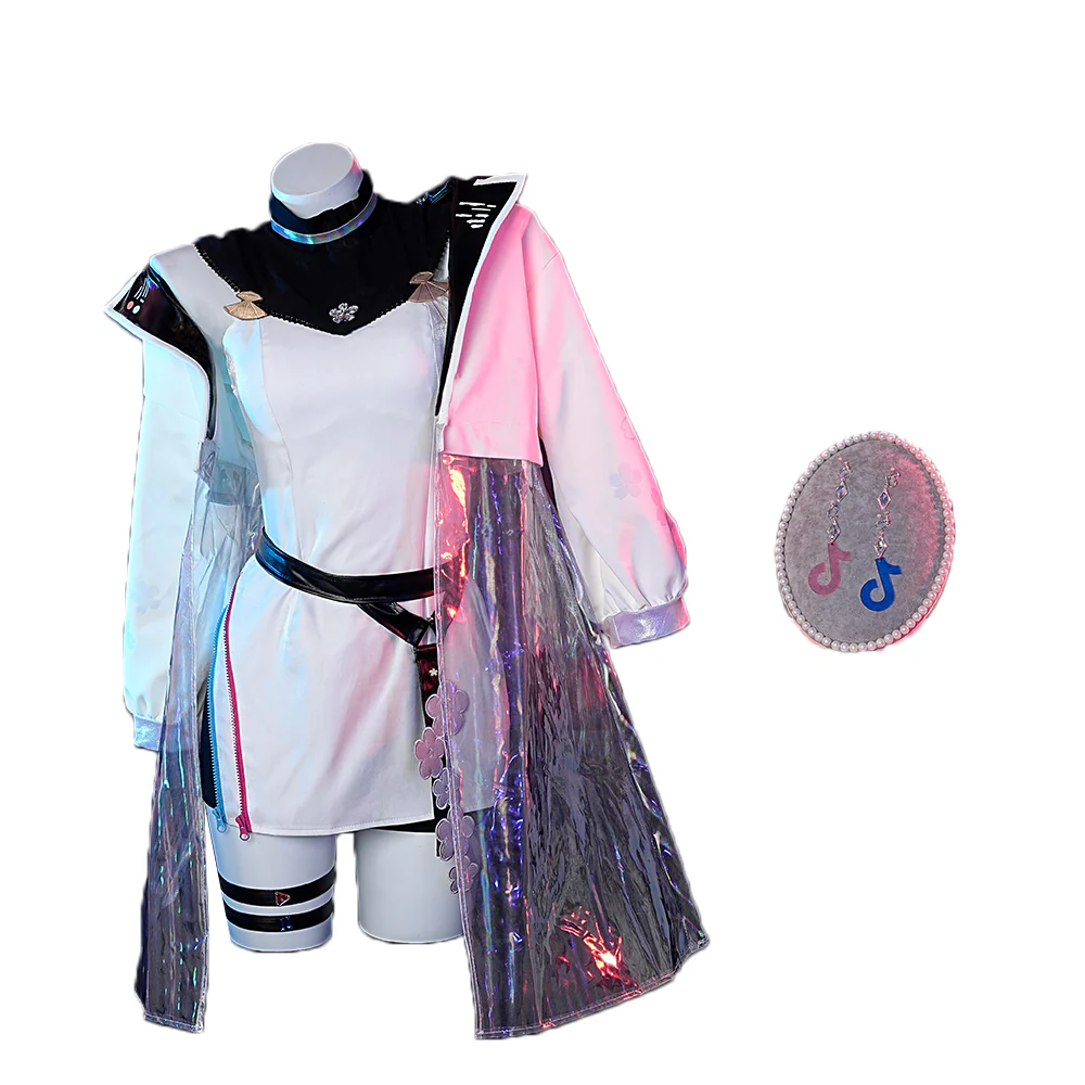【In Stock】DokiDoki-R Game Genshin Impact X TikTok Cosplay Yae Miko Cosplay Costume - Image 6
