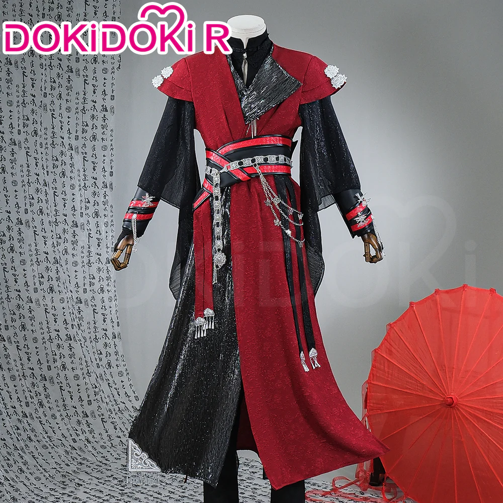 【Partially Ready For Ship】【Umbrella Included】DokiDoki-R Manga Anime Tian Guan Ci Fu Cosplay Hua Cheng Costume Phantom Doujin Heaven Official's Blessing Huacheng TGCF