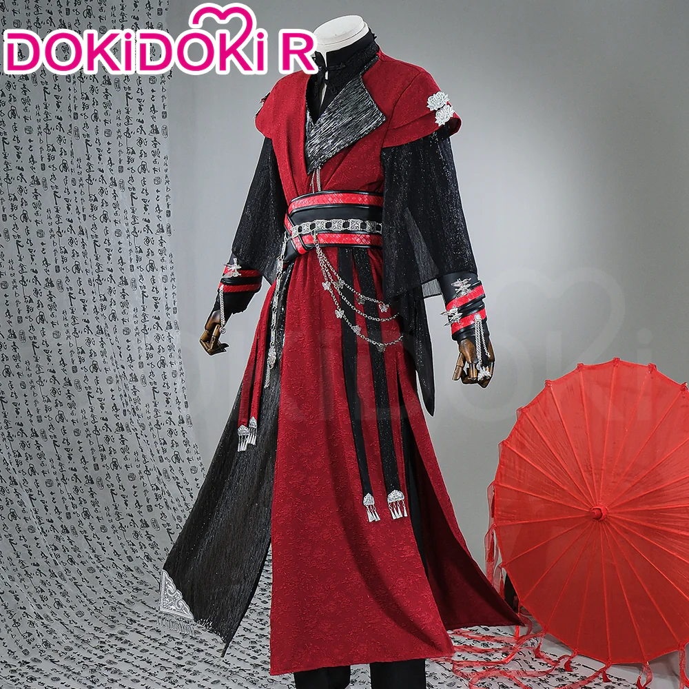 【Partially Ready For Ship】【Umbrella Included】DokiDoki-R Manga Anime Tian Guan Ci Fu Cosplay Hua Cheng Costume Phantom Doujin Heaven Official's Blessing Huacheng TGCF - Image 2