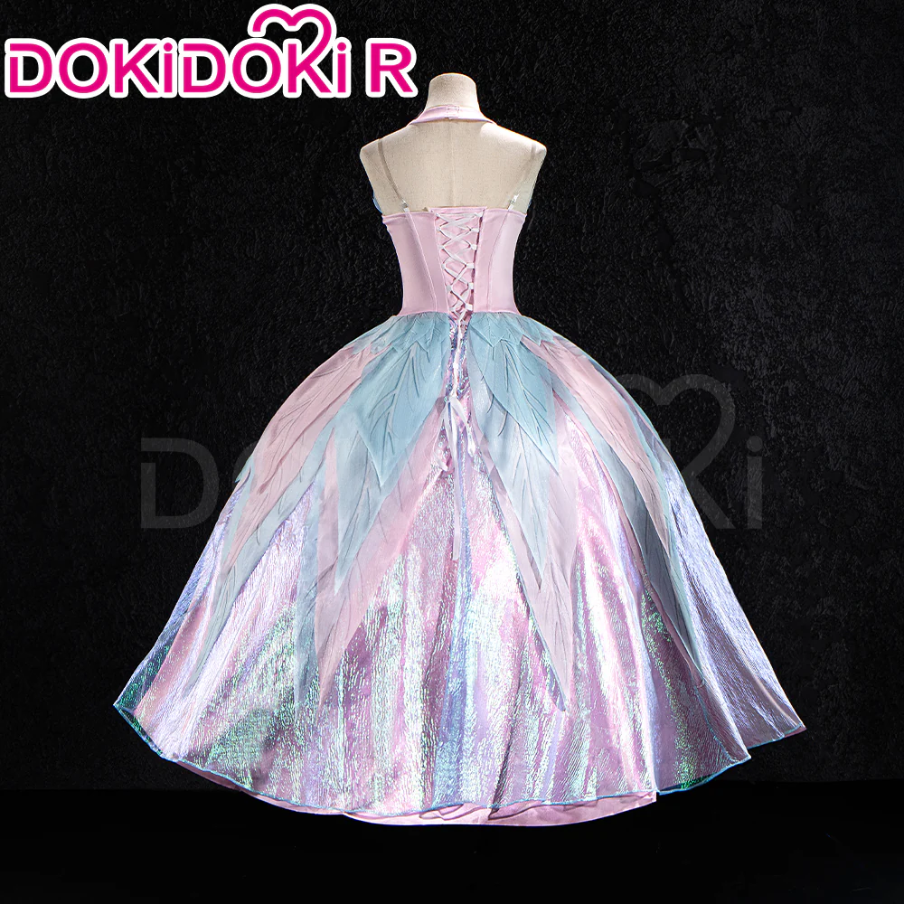 【In Stock】Dokidoki-R Movie  Cosplay Pink Dress Costume Swan Lake - Image 3