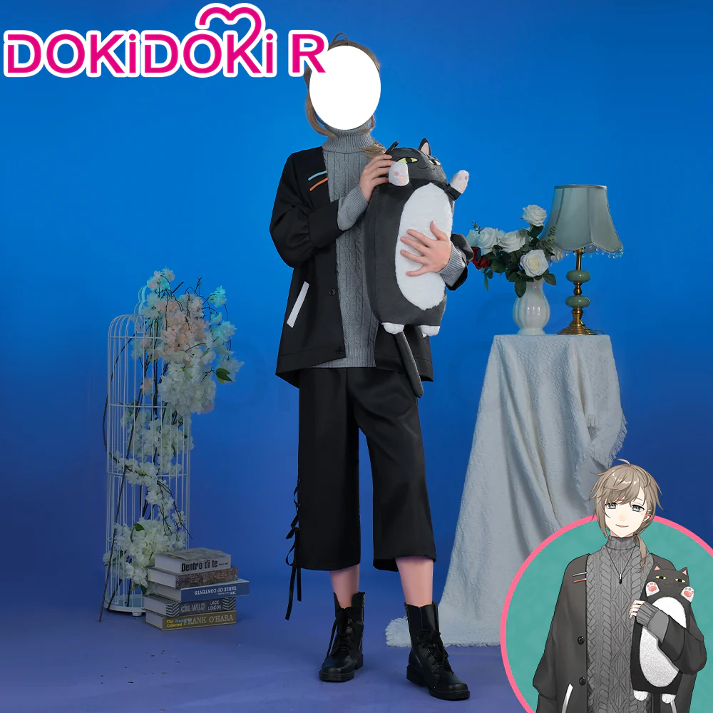 【In Stock】DokiDoki-R Vtuber Cosplay Kanae Costume NIJISANJI