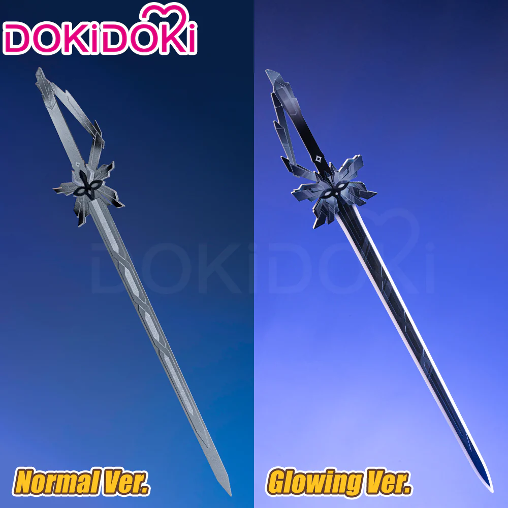 【In Stock】【Glowing】DokiDoki Game Genshin Impact Cosplay II Capitano The Captain Prop Sword