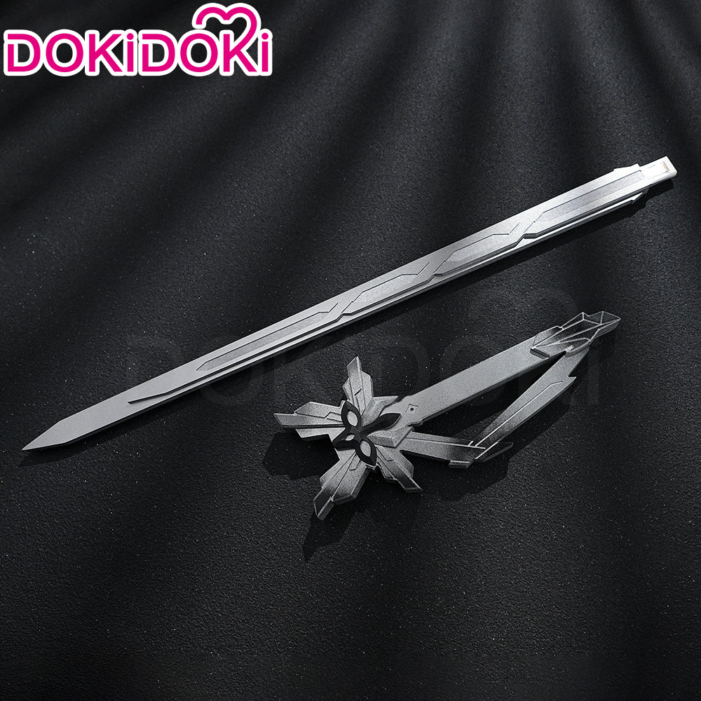【In Stock】【Glowing】DokiDoki Game Genshin Impact Cosplay II Capitano The Captain Prop Sword - Image 7