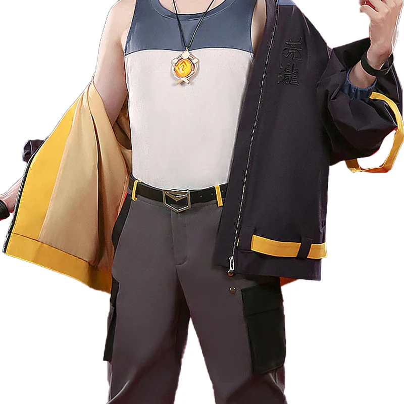 【Last Batch】DokiDoki-SR Game Genshin Impact Arataki Itto Cosplay Costume Casual Wear - Image 5
