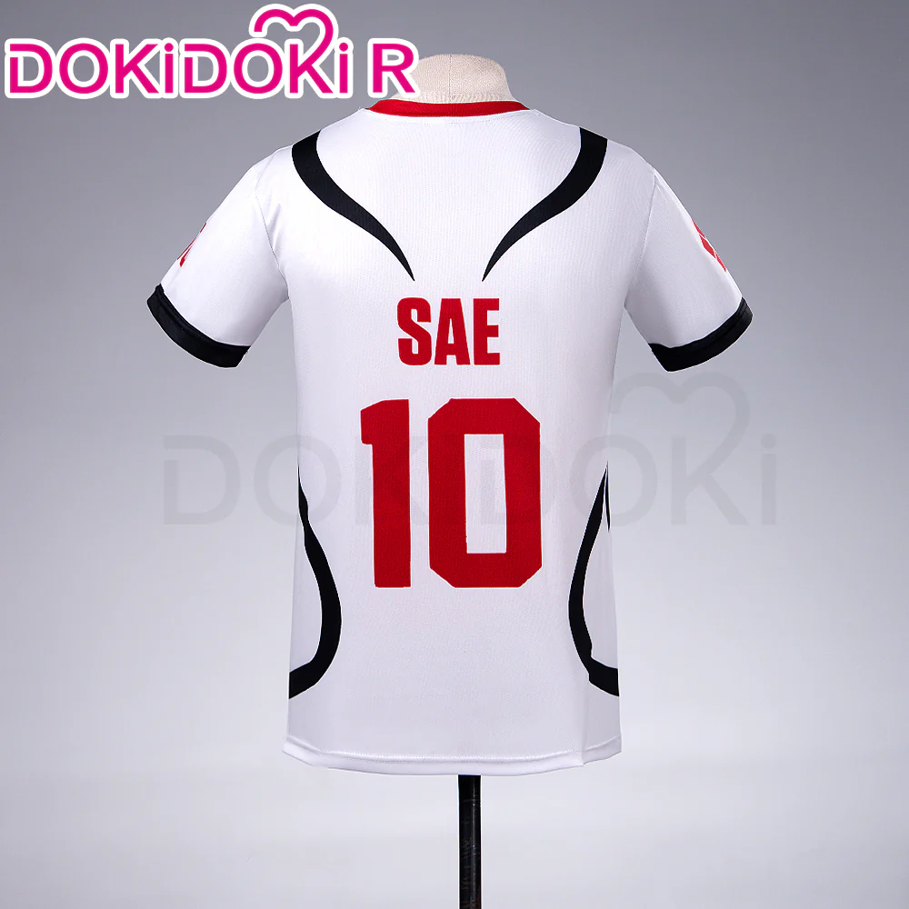 【In Stock】【Size S-2XL】DokiDoki-R Anime Cosplay Football Jersey No.8 No.10 - Image 3
