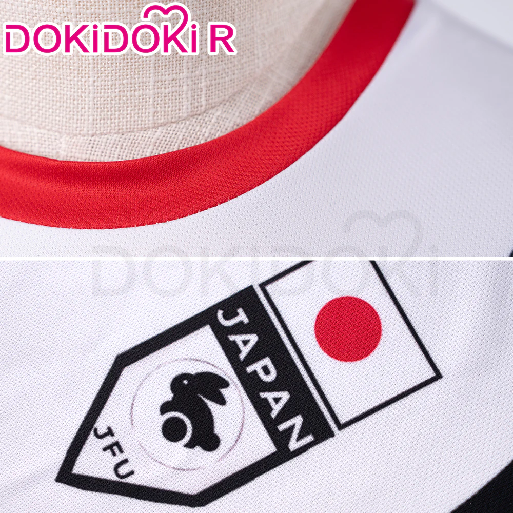 【In Stock】【Size S-2XL】DokiDoki-R Anime Cosplay Football Jersey No.8 No.10 - Image 6