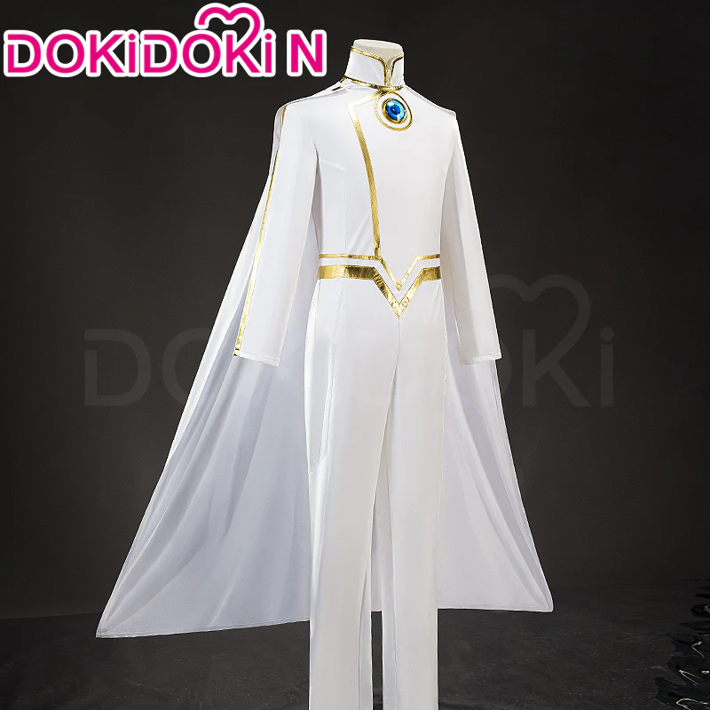 【In Stock】【Size S-2XL】DokiDoki Anime TO BE HERO X Cosplay NICE Costume White Suit - Image 3