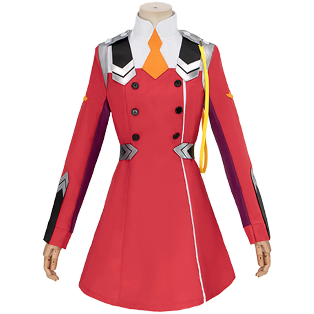 【In Stock】【Size S-2XL】DokiDoki-N Anime Code 002 Cosplay Costume Red Uniform - Image 5