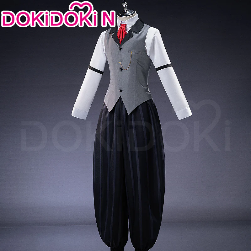 【In Stock】【Size S-2XL】DokiDoki-N Anime Cosplay Costume Gray Black Suit
