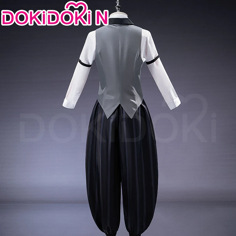 【In Stock】【Size S-2XL】DokiDoki-N Anime Cosplay Costume Gray Black Suit - Image 2