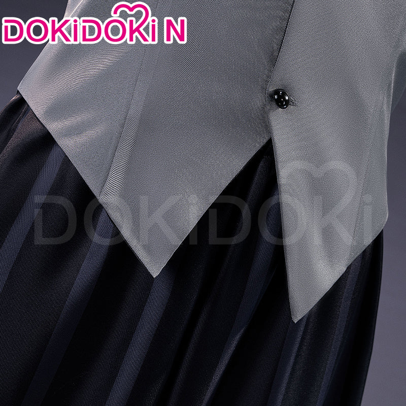【In Stock】【Size S-2XL】DokiDoki-N Anime Cosplay Costume Gray Black Suit - Image 4