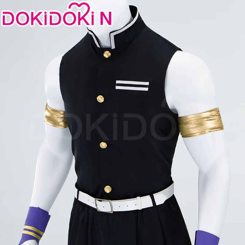 【Ready For Ship】【Last Batch】【Size S-2XL】DokiDoki-N Anime Cosplay Costume Men Black Uniform - Image 4