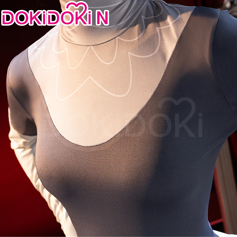 【Partially Ready For Ship】【Size S-2XL】DokiDoki-N Anime Hell Hotel Cosplay Green Dress Blue Pants Costume - Image 4