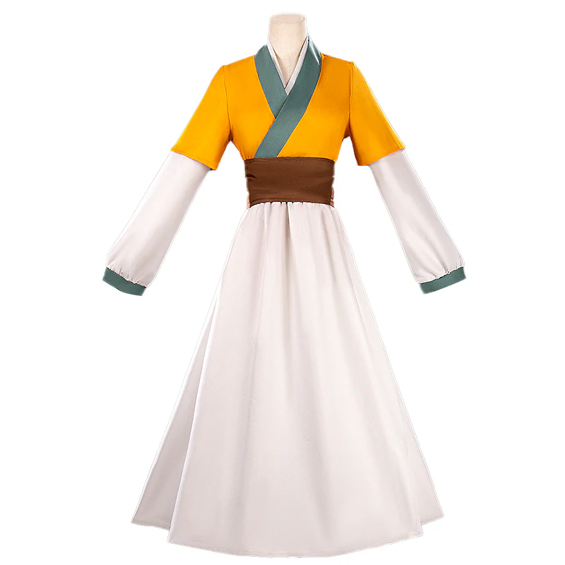 【IN STOCK】【Size S-2XL】DokiDoki-N Anime The Apothecary Diaries Cosplay Maomao Maid Yellow Costume Mao Mao - Image 5