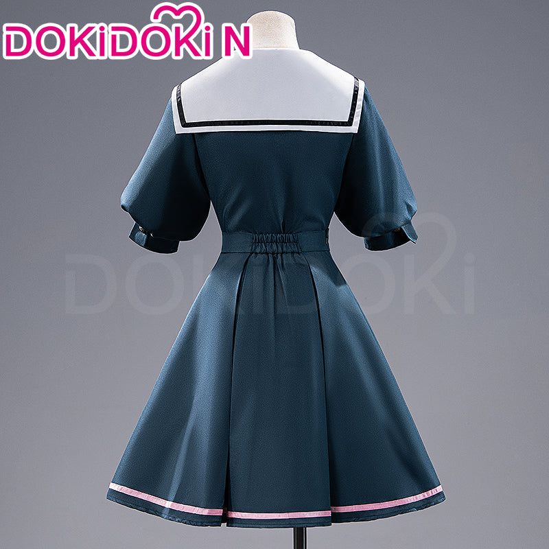 【In Stock】【Size S-2XL】DokiDoki-N Anime The Fragrant Flower Blooms With Dignity Cosplay Waguri Kaoruko Costume Summer School Uniform Casual Wear - Image 2
