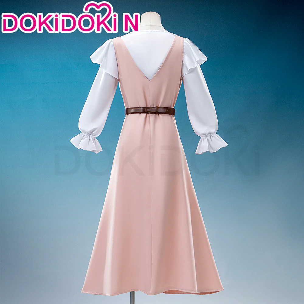 【In Stock】【Size S-2XL】DokiDoki-N Anime The Fragrant Flower Blooms With Dignity Cosplay Waguri Kaoruko  Costume Pink Dress Kaoru Hana wa Rin to Saku - Image 3