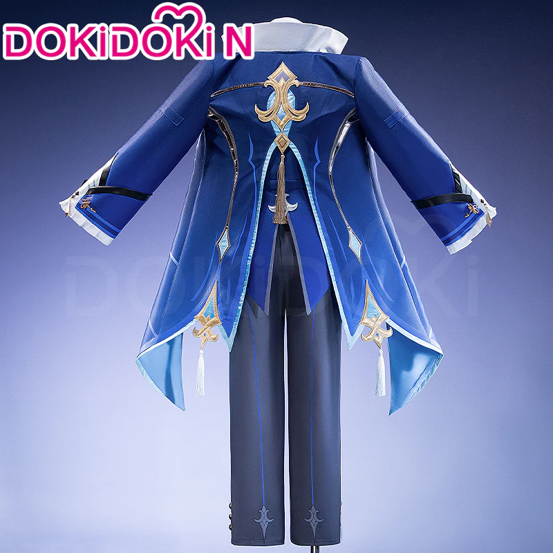 【Partially Ready For Ship】【Size S-2XL】DokiDoki-N Game Genshin Impact Cosplay Neuvillette Costume Fontaine Lantern Rite - Image 2