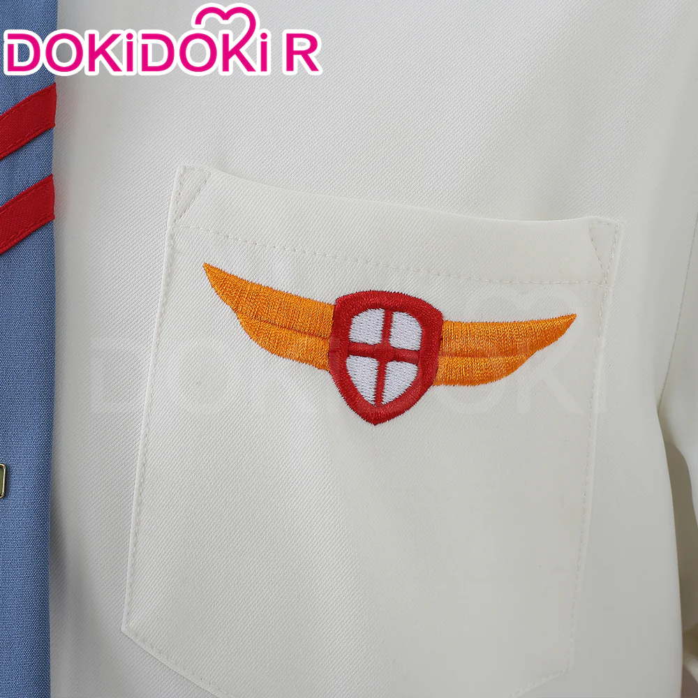 【In Stock】【Size XS-2XL】DokiDoki-R Anime Cardcaptor Sakura Cosplay Sakura Avalon / Syaoran Li Summer School Uniform Costume - Image 10