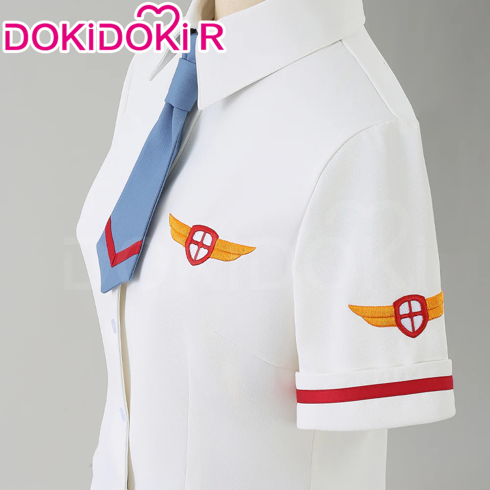 【In Stock】【Size XS-2XL】DokiDoki-R Anime Cardcaptor Sakura Cosplay Sakura Avalon / Syaoran Li Summer School Uniform Costume - Image 4