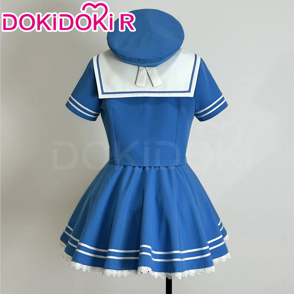 【In Stock】【Size S-2XL】DokiDoki-R Anime Cosplay Costume Blue Sailor Suit - Image 3