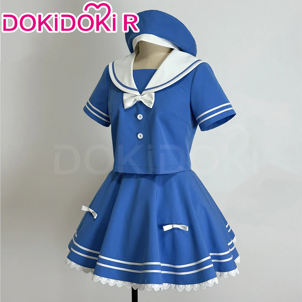 【In Stock】【Size S-2XL】DokiDoki-R Anime Cosplay Costume Blue Sailor Suit - Image 4