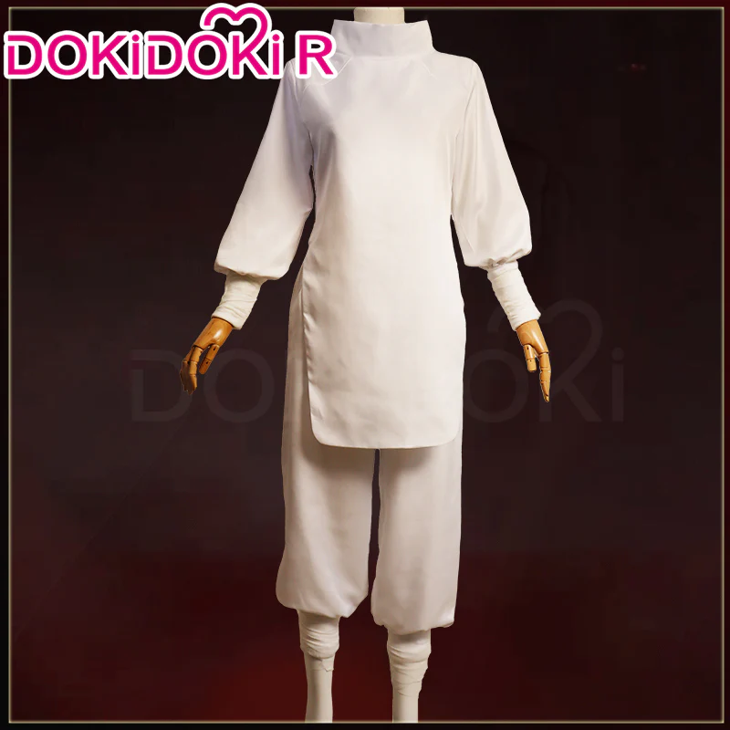 【In Stock】【Size S-2XL】Dokidoki-R Anime Cosplay Costume White Uniform Suit - Image 5