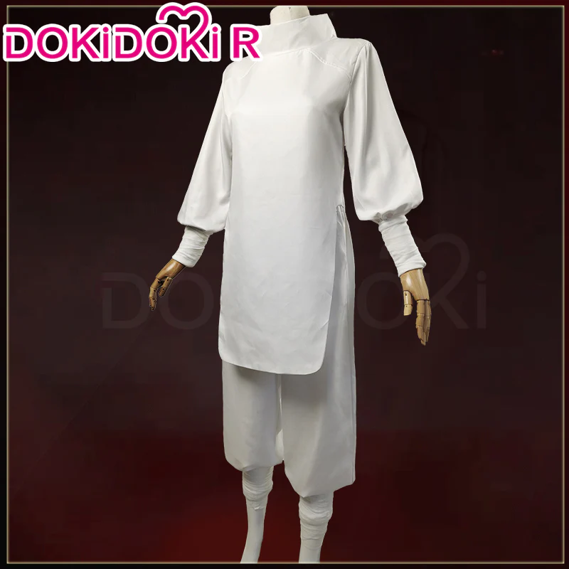 【In Stock】【Size S-2XL】Dokidoki-R Anime Cosplay Costume White Uniform Suit - Image 6