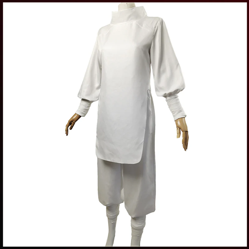 【In Stock】【Size S-2XL】Dokidoki-R Anime Cosplay Costume White Uniform Suit - Image 7