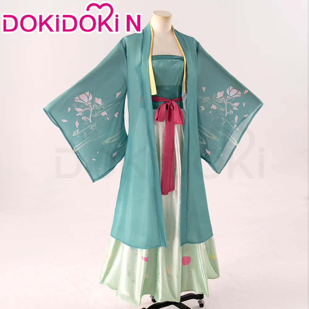 【In Stock】【Size S-2XL】DokiDoki-R Anime The Apothecary Diaries Cosplay Maomao Costume Mao Mao Greeen Dress Season 2 HanFu Style - Image 2