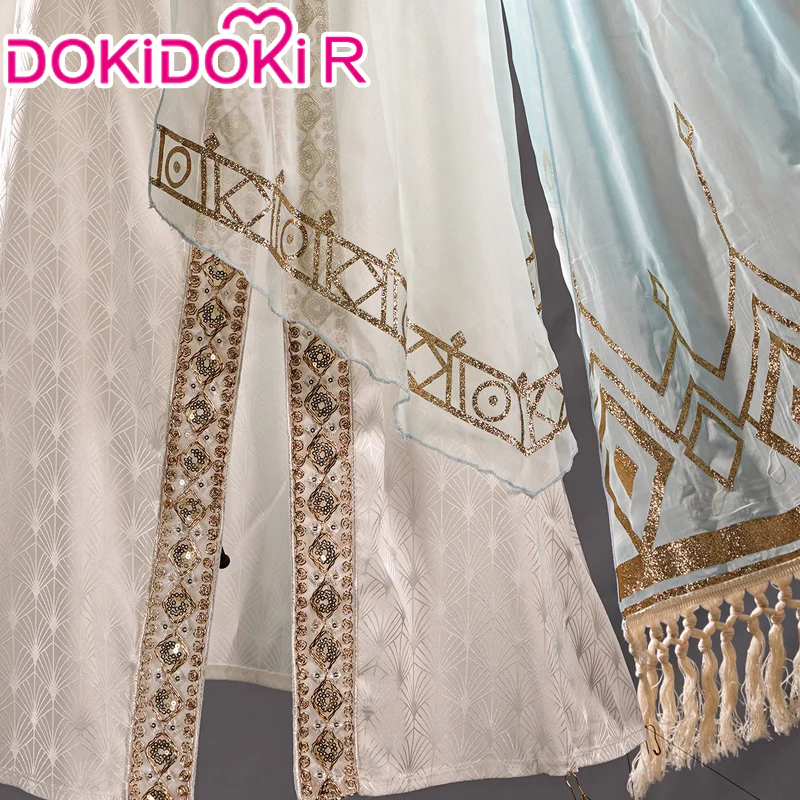 【Partial Size Ready For Ship】【Size S-2XL】DokiDoki-R Game Identity V Cosplay Seer Eli Clark Cosplay Costume Hidden Truth - Pure White Prophet idv - Image 4