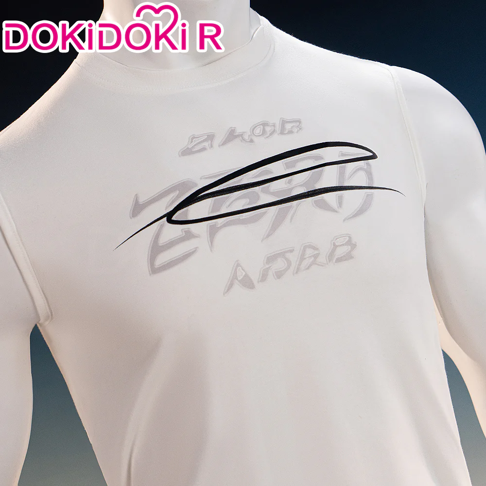 【In Stock】【Size S-2XL】DokiDoki-R Game Love and Deepspace Cosplay Caleb Sleeveless Short-sleeve Casual Wear - Image 4