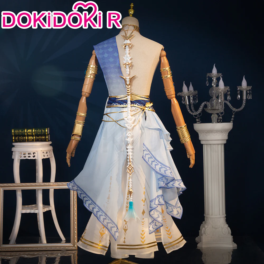 【In Stock】【Size S-2XL】DokiDoki-R Game Love and Deepspace Cosplay Forgotten Sea Rafayel Costume / Tattoo God of the Tides - Image 2