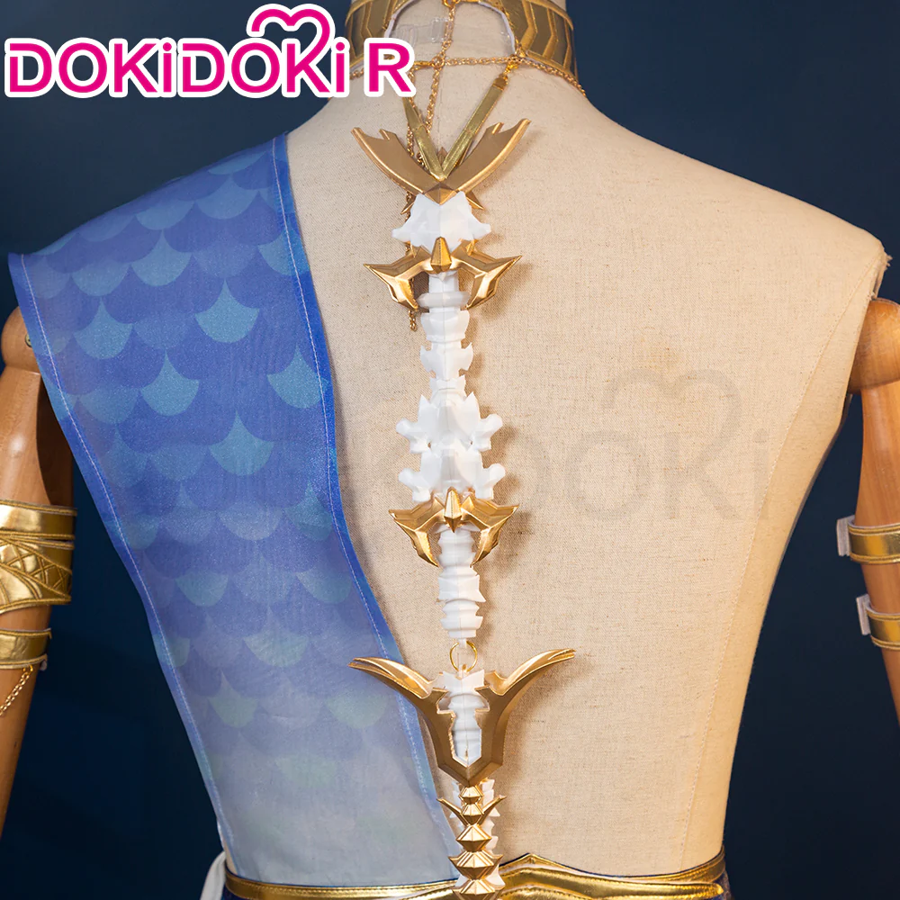 【In Stock】【Size S-2XL】DokiDoki-R Game Love and Deepspace Cosplay Forgotten Sea Rafayel Costume / Tattoo God of the Tides - Image 6