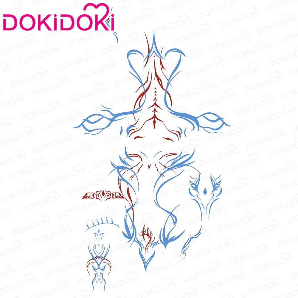 【In Stock】【Size S-2XL】DokiDoki-R Game Love and Deepspace Cosplay Forgotten Sea Rafayel Costume / Tattoo God of the Tides - Image 8