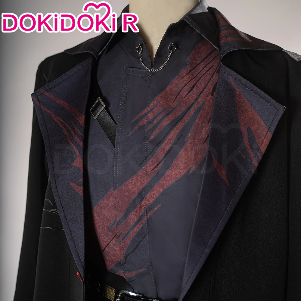 【Partially Ready For Ship】【Size S-2XL】DokiDoki-R Game Love and Deepspace Cosplay Sylus Costume Crimson Veil - Image 5